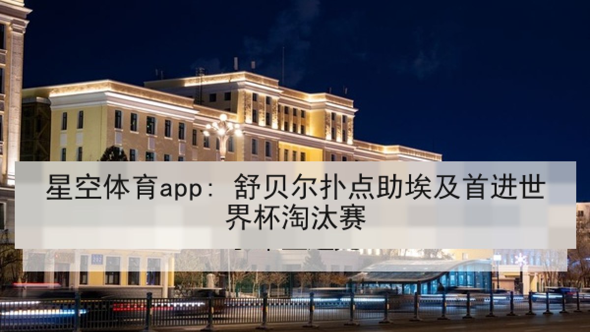 星空体育app: 舒贝尔扑点助埃及首进世界杯淘汰赛